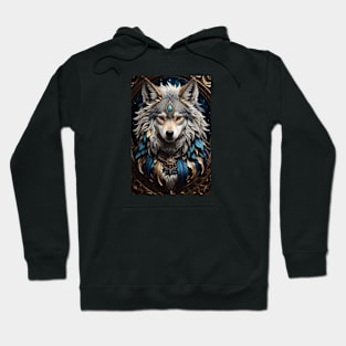unique wolf Hoodie